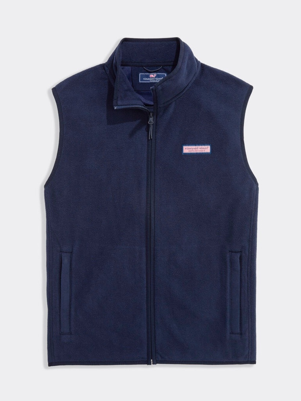 Vineyard Vines Navy Blue Fleece Vest